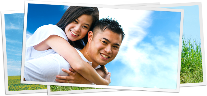 photo of asian couple